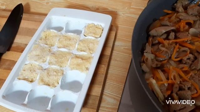 Печень с Овощами в Сметанке/ смотреть онлайн