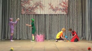 Лунтик, Кузя, Вупсень, Пупсень, Пчелёнок, Мила (Лунтик и его друзья) - Haru no matata 2019