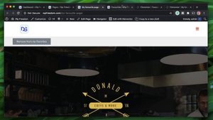 Dynamic content for elementor - Favourite Wishlist WordPress posts pages