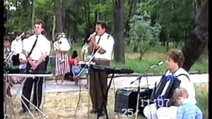 Первое крещение Церкви Рождества Христова (Новая Каховка) 25.07.1993