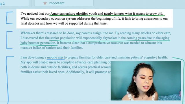 ANALYZING MY COMMON APP ESSAY THAT GOT ME INTO STANFORD, USC, NYU, & MORE! смотреть онлайн