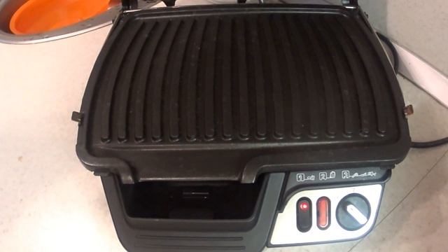 Гриль Tefal/Лосось на гриле
