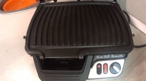Гриль Tefal/Лосось на гриле