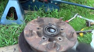 Замена ступичного подшипника Ford Transit `92