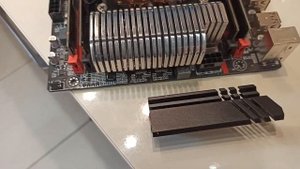 X99-RS9, e5-2660 v3,  замена радиатора зоны VRM на самодельный