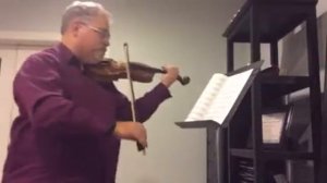 Palaschko etude Op. 43, No. 5, violin version