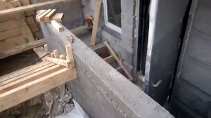 Строительство ступенек  Опалубка под заливку бетона