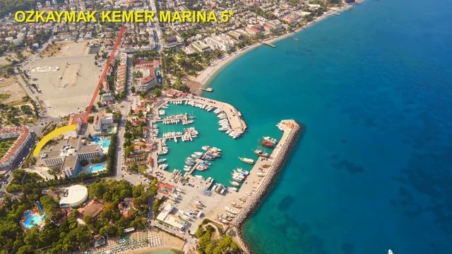 ?KEMER. Анталия Турция. Обзорнре видео центра Кемера #kemer #turkey #анталия #кемер #моипутешествия