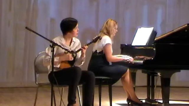 П.Сарасате "Наварская хота" Анастасия Мельникова - Ульяна Шелудько. НОККИИ смотреть онлайн