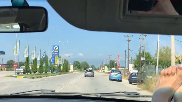 Греция. Пиерия. Дорога Паралия-Каламбака смотреть онлайн