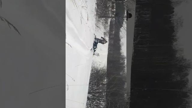 Ларвен и снегоход прошли, а снегокат не проскачил! смотреть онлайн