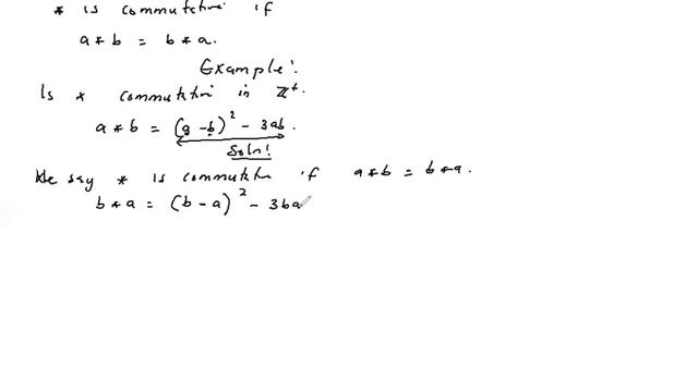 Binary Operation