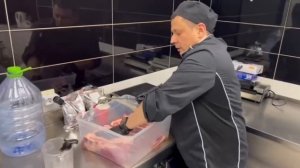 копчение свиных рёбер и грудинки