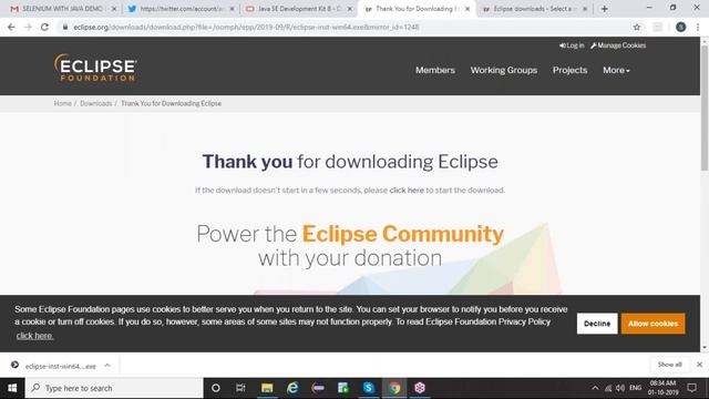 SELENIUM with JAVA tutorials || Demo - 2 || by Mr. Ravi Kanth On 01-10-2019 смотреть онлайн