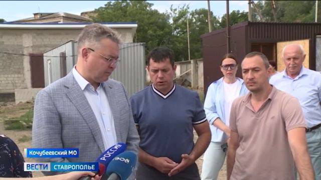 Губернартор Владимир Владимиров побывал  в Кочубеевском округе: итоги поездки