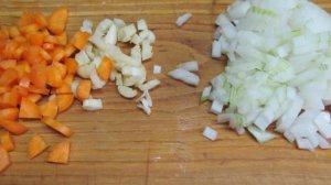 Фаршированный перец овощами