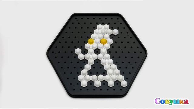 Приведение | Мозаика для детей | Схема мозаики смотреть онлайн