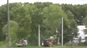 Кто-то в деревню Потеряевка заехал и сразу выехал. Снимал Игнатий Тихонович Лапкин