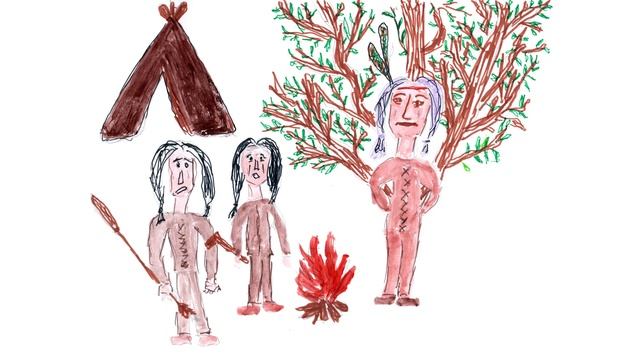 Сказка про девочку Евочку и Ромку. Часть 3. Индейцы смотреть онлайн