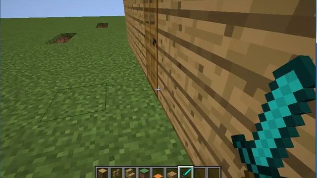 Maincraft Дом из одного блока- полублока смотреть онлайн