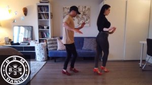 HOW LEARN  TO DANCE BACHATA  FOOTWORK - Shaka & Kylee  / Como aprender a bailar bachata