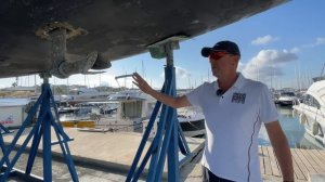 Как выглядит подводная часть яхты. #aleksandrtravel #солярчук