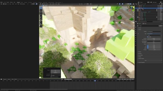 I Made Minecraft RTX Actually Realistic in Blender смотреть онлайн