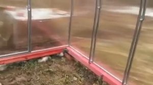 Теплица с двойной дугой