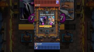 We play Clash Royal ( Peka Draft chelenge)