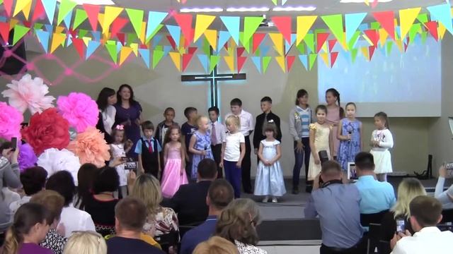 Песня детей на праздник "7 лет церкви" смотреть онлайн