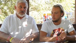 Активисты ОД ''Трезвая Анапа'' берут интервью у Владимира Георгиевича Жданова