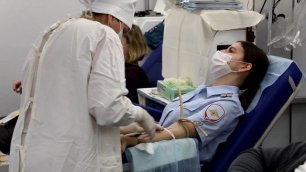 Акция «Стань донором крови» прошла в ГУ МВД России по Нижегородской области_ноябрь 2021