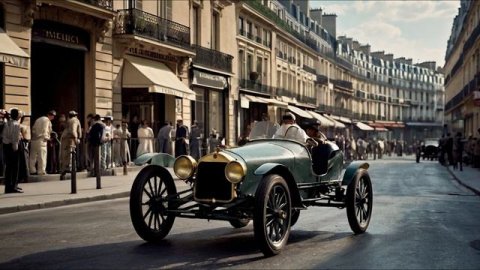 ПЕРВЫЕ АВТОГОНКИ В МИРОВОЙ ИСТОРИИ | ИСКУССТВЕННЫЙ ИНТЕЛЛЕКТ #искусственныйинтеллект