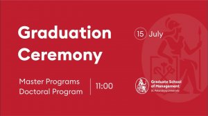 Graduation Ceremony 2021: Masters & PhD