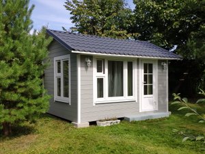 Садовый домик 3 х 4 м своими руками. Гостевой домик. Дачный домик. Build a tiny house DIY.