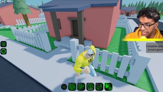 TRAINING a MAX LEVEL NOOB DESTROYER in Roblox - Bulked Up смотреть онлайн