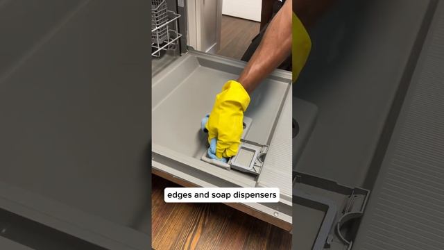 How to deep clean the dishwasher. #homemaintenancetips #dishwashers