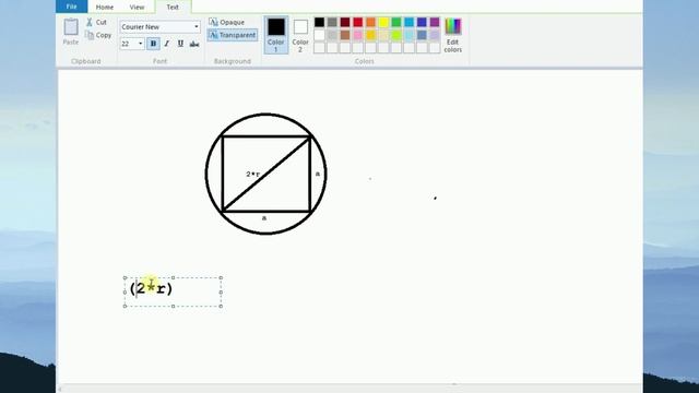 Two Square and Circle | Solving a Problem From Internet | Python Daily Program | The Code Panda