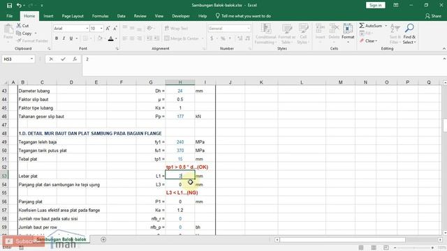 SAP2000 : DESAIN SAMBUNGAN BALOK BAJA + EXCEL смотреть онлайн