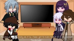 Bsd react to M!Y/n as Venti (WIP) || Bsd x Genshin impact