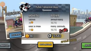 Hill Climb Racing 2 Кубок Городская вода. Супербайк