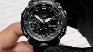 Casio G-Shock GA-2000S — монохромная карбоновая новинка 2019