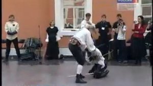 Фехтование на шпагах в Петропавловке  Гранд Ассо 2012