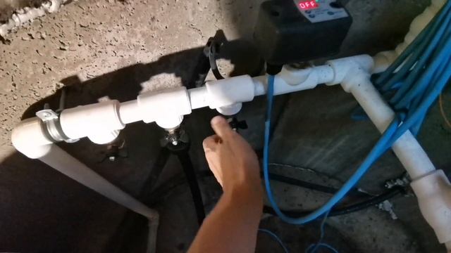 19) Как работает сливной ручной клапан 32 мм на ПНД для скважины фокус смотреть онлайн