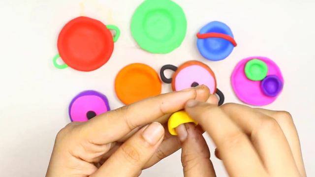 Amazing technique make kitchen set with polymer clay | Miniature clay kitchen set | Mini Foodie