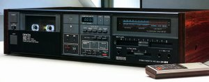 Кассетный магнитофон Denon DRUM 4 барабана с 4 деками - Кварцевый замок 3 головки-Япония-1982-1984-г