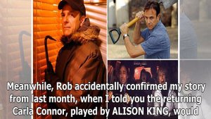 Coronation Street villain Richard Hillman came back to haunt Gail Platt from beyond the grave