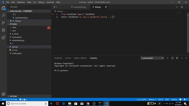Sentiment Analysis | Python |  Hindi ?