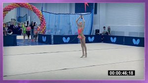 #Художественная гимнастика #ProSport 2018 выступление, булавы