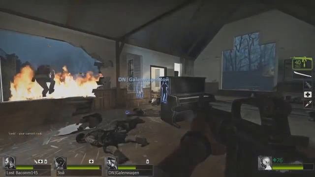 Помидорыч играет в Left 4 Dead 2:№3-Death Toll
